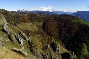 Dalla Culmine di S. Pietro allo Zuc di Maesimo sul sentiero alto estivo 21 DOL il 19 ottobre 2015   - FOTOGALLERY